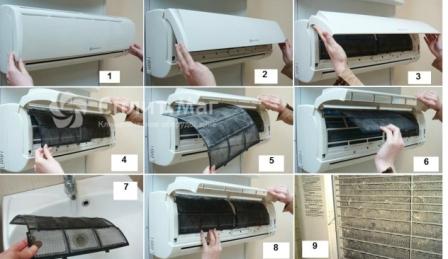 чистка кондиционеров в Краснодаре